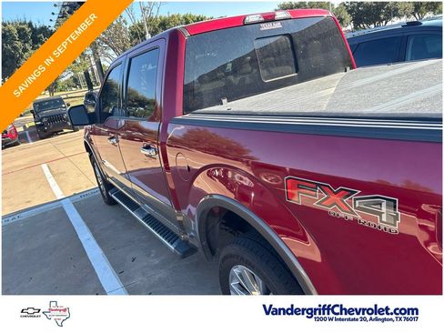 Used 2015 Ford F150 Lariat AWD/4WD image 9