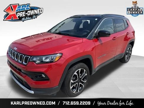 Used 2023 Jeep Compass Limited AWD/4WD image 1