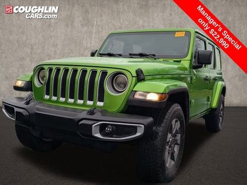 Used 2018 Jeep Wrangler Unlimited Sahara w/ Dual Top Group image 3