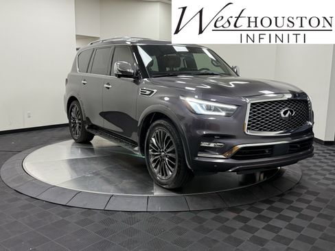 Used 2022 INFINITI QX80 Sensory w/ Cargo Package RWD image 1