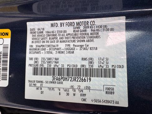 Used 2018 Ford Fusion SE image 31