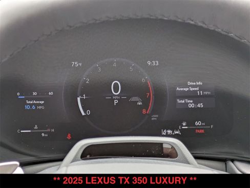 New 2025 Lexus TX 350 350 Luxury w/ Technology Package image 13