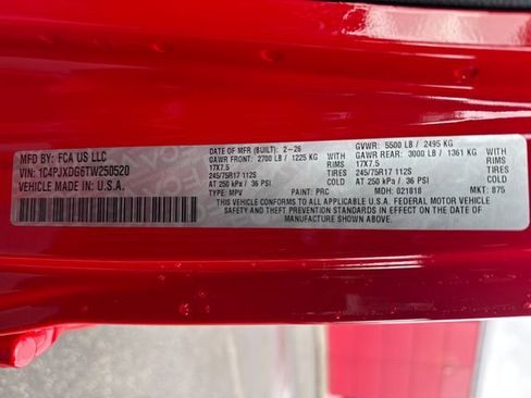 New 2026 Jeep Wrangler Sport S image 16