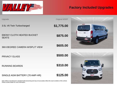 Certified 2022 Ford Transit 350 XLT RWD image 5