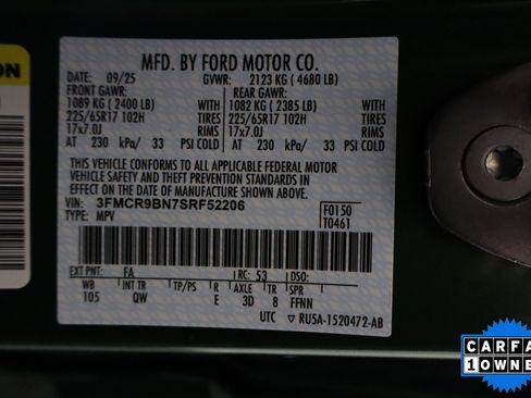 Used 2025 Ford Bronco Sport Big Bend w/ Convenience Package image 36