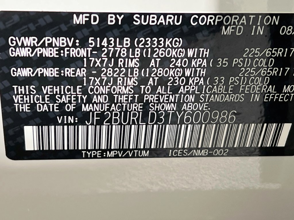 New 2026 Subaru Outback Wilderness AWD/4WD image 23