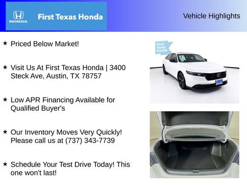 New 2026 Honda Accord SE image 5