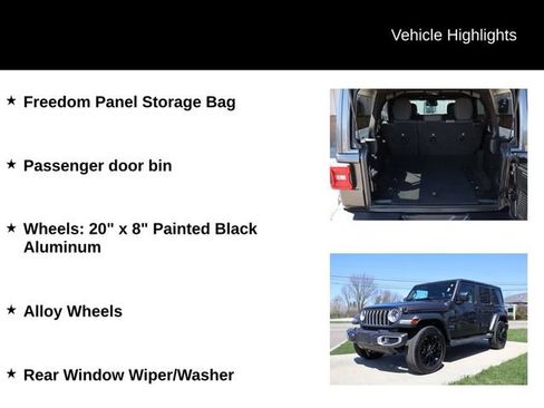 Used 2025 Jeep Wrangler Unlimited Sahara AWD/4WD image 12