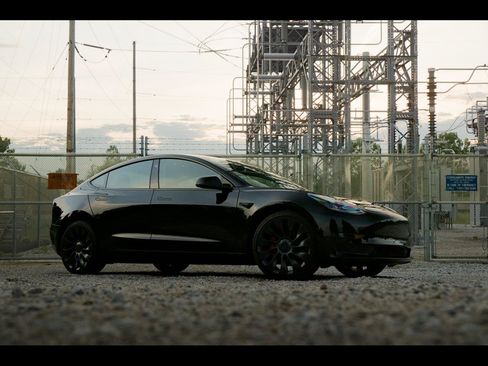 Used 2023 Tesla Model 3 Performance AWD/4WD image 1