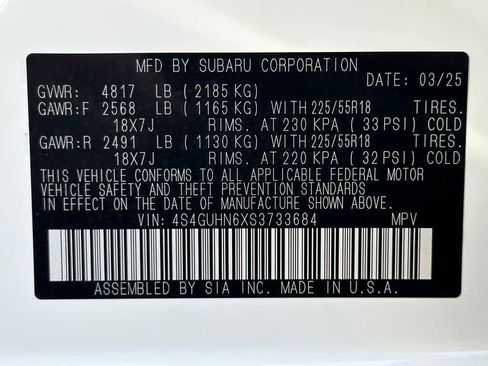 Certified 2025 Subaru Crosstrek 2.5i Limited w/ Crosstrek Mirror Package AWD/4WD image 22