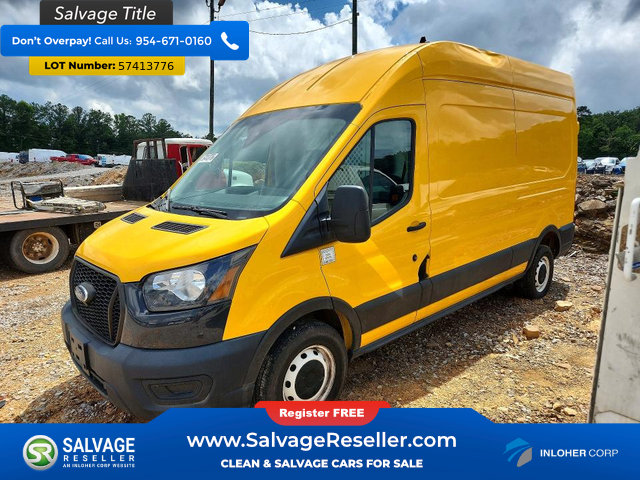 Used 2021 Ford Transit 250 148 High Roof w/ Load Area Protection Package RWD image 1