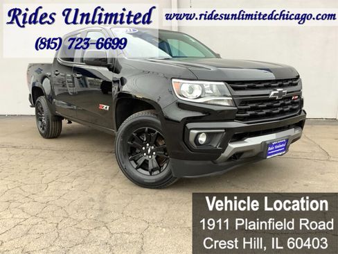 Used 2021 Chevrolet Colorado Z71 w/ Z71 Midnight Edition AWD/4WD image 10