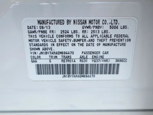 Used 2014 INFINITI Q50 AWD w/ Navigation Package image 47