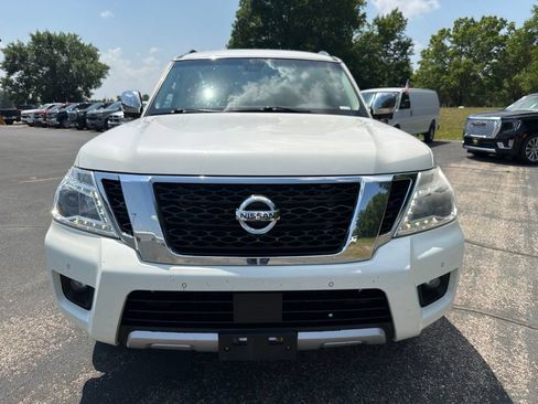 Used 2017 Nissan Armada Platinum w/ Captain Seat Package AWD/4WD image 2