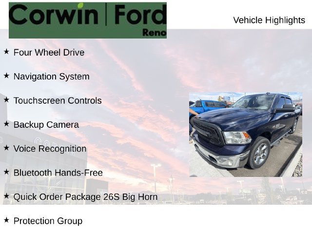 Used 2017 RAM 1500 Big Horn AWD/4WD image 8
