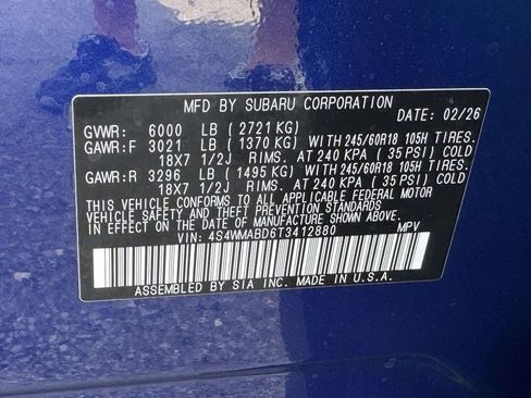 New 2026 Subaru Ascent Premium image 25