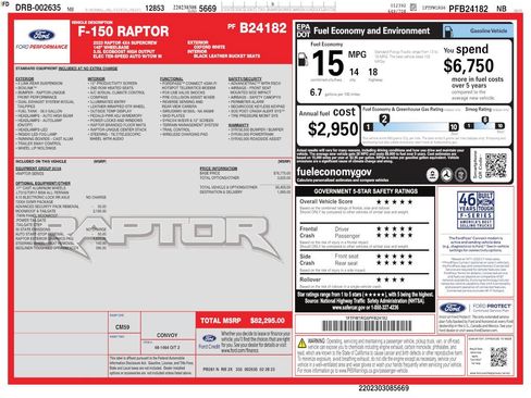 Used 2023 Ford F150 Raptor AWD/4WD image 4