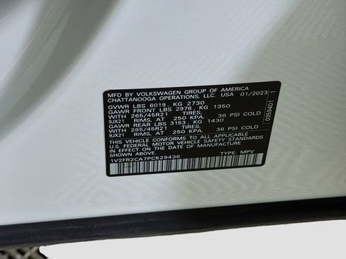 Used 2023 Volkswagen Atlas SEL Premium image 35