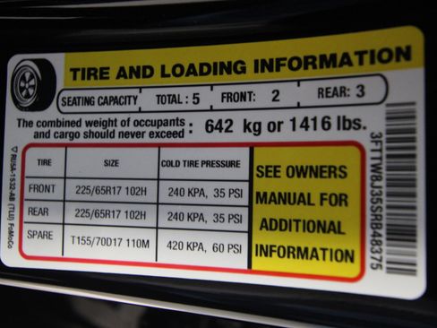 New 2025 Ford Maverick XLT w/ Equipment Group 301A image 35