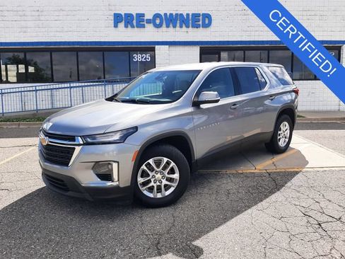 Certified 2023 Chevrolet Traverse LS w/ Safety Package FWD image 1
