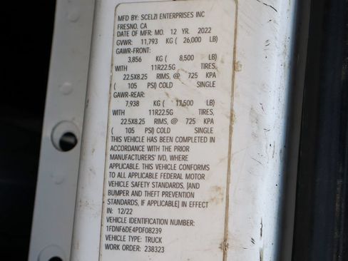 Used 2023 Ford F650 2WD Regular Cab Super Duty image 42