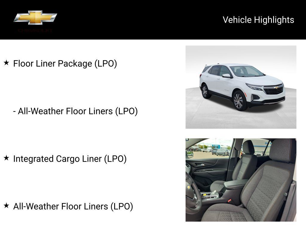 Certified 2024 Chevrolet Equinox LT w/ LPO, Floor Liner Package FWD image 20
