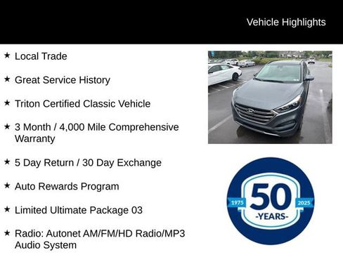 Used 2016 Hyundai Tucson Limited w/ Option Group 03 AWD/4WD image 5
