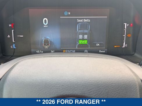 New 2026 Ford Ranger XLT w/ Black Appearance Package RWD image 42