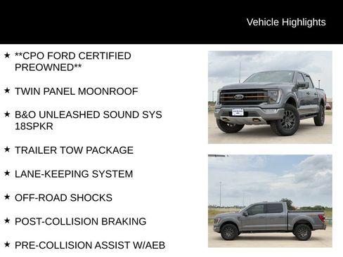 Used 2023 Ford F150 Tremor w/ Equipment Group 402A High AWD/4WD image 5
