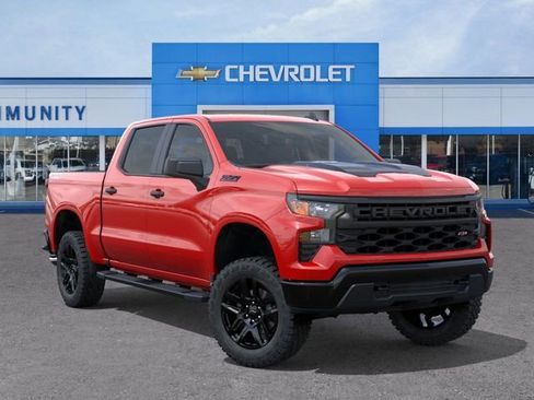 New 2026 Chevrolet Silverado 1500 Custom Trail Boss w/ Dark Appearance Package image 8