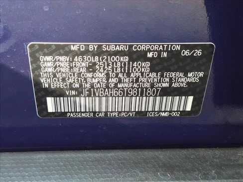 New 2026 Subaru WRX AWD/4WD image 19