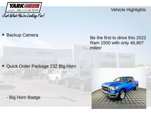 Certified 2022 RAM 1500 Big Horn AWD/4WD image 13