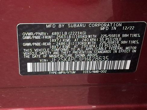 Used 2023 Subaru Forester Limited image 26