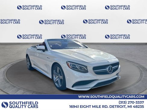 Used 2017 Mercedes-Benz S 63 AMG 4MATIC Cabriolet image 1