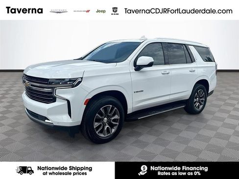 Used 2023 Chevrolet Tahoe LT w/ Luxury Package RWD image 1