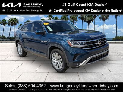 Used 2021 Volkswagen Atlas Cross Sport SE w/ 20" Black Wheels Package