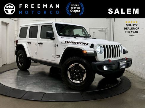 Used 2021 Jeep Wrangler Unlimited Rubicon AWD/4WD image 1