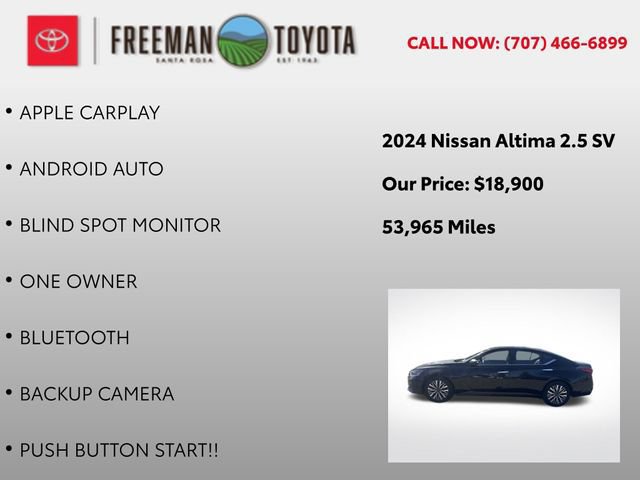Used 2024 Nissan Altima 2.5 SV FWD image 5