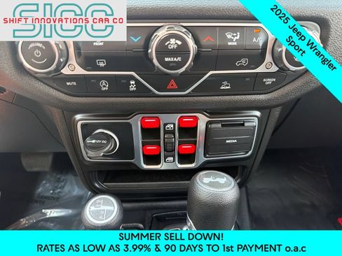 Used 2025 Jeep Wrangler Unlimited Sport AWD/4WD image 15