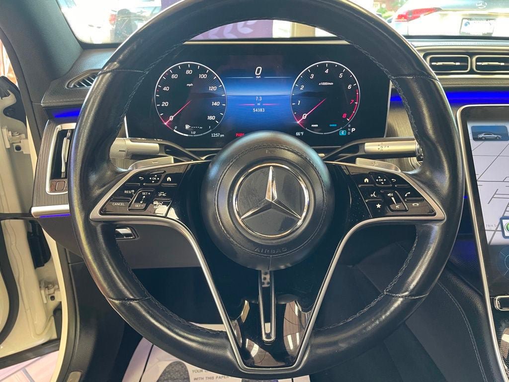 Used 2022 Mercedes-Benz S 500 4MATIC w/ AMG Line Package image 23