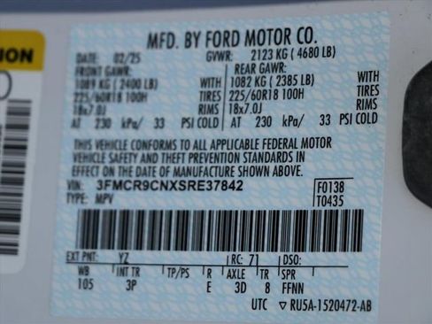 Used 2025 Ford Bronco Sport Outer Banks image 31