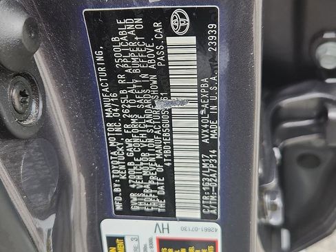 Used 2016 Toyota Avalon Limited FWD image 28