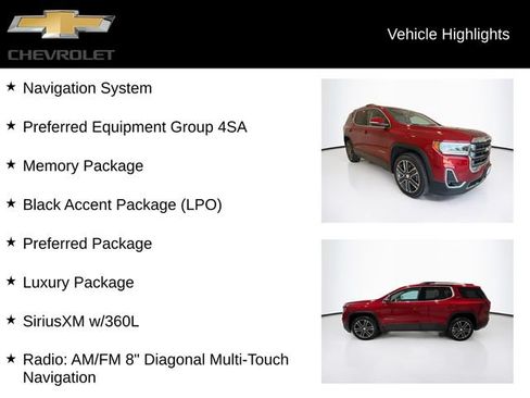 Used 2023 GMC Acadia SLT w/ Preferred Package AWD/4WD image 5