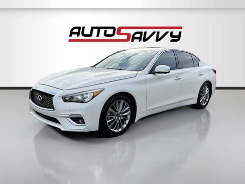 Used 2023 INFINITI Q50 Luxe w/ Cargo Package image 3
