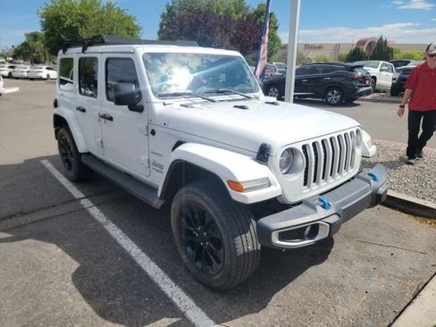 Used 2022 Jeep Wrangler Unlimited Sahara AWD/4WD image 1
