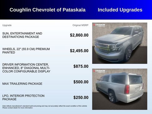 Used 2016 Chevrolet Suburban LTZ image 3
