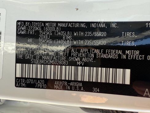 Used 2021 Toyota Highlander Platinum image 43