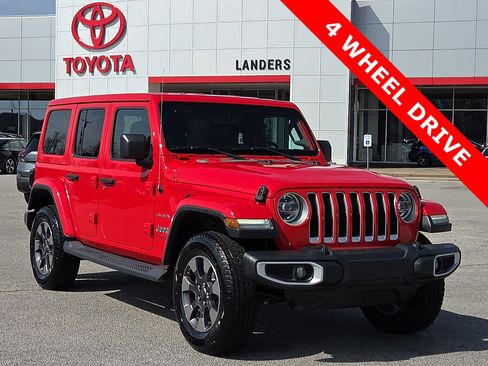 Used 2020 Jeep Wrangler Unlimited Sahara image 1
