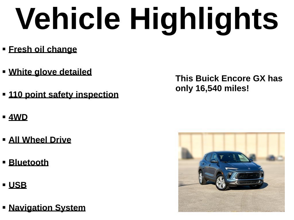 Used 2024 Buick Encore GX Preferred AWD/4WD image 34