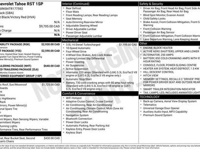Used 2026 Chevrolet Tahoe RST w/ RST Capability Package